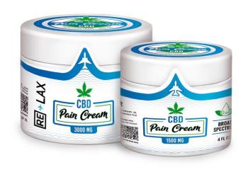 4oz RELAX CBD Pain Cream 1500mg