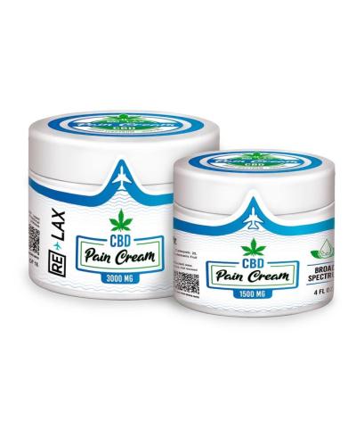 4oz RELAX CBD Pain Cream 1500mg