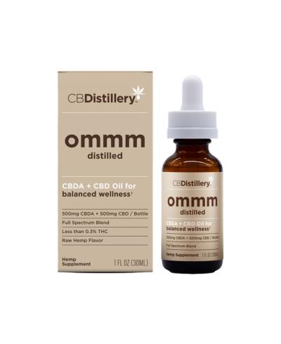 500mg CBDA + 500mg CBD Oil Tincture